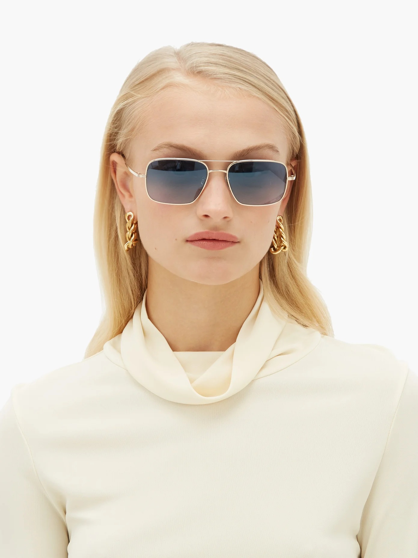 X Oliver Peoples Victory LA sunglasses - 2