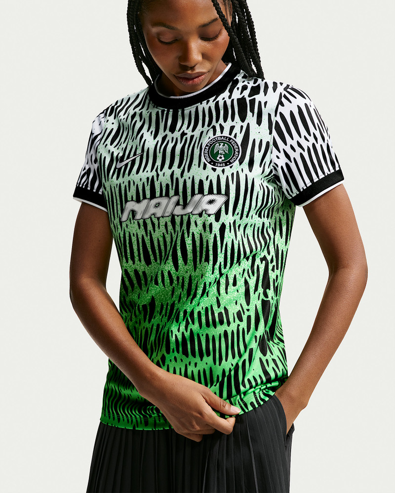 Nike x Nigeria x Slawn Women's Dri-FIT Short-Sleeve Soccer Top 3