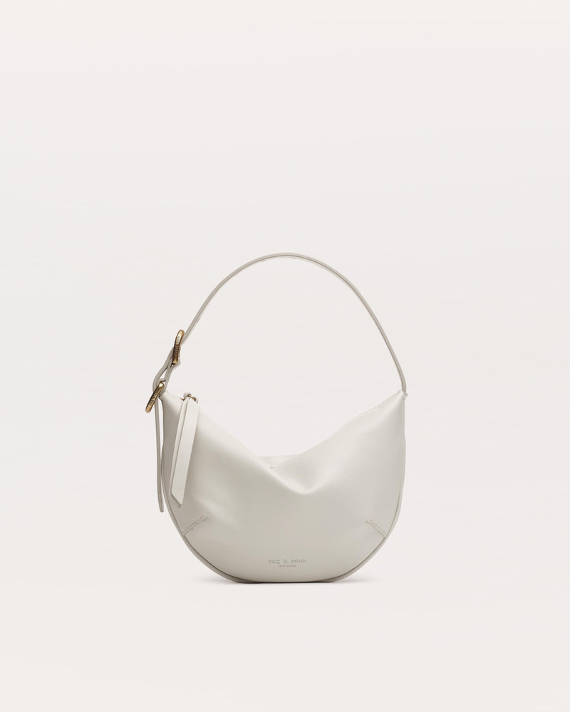 Mercer Small Leather Hobo Bag 1