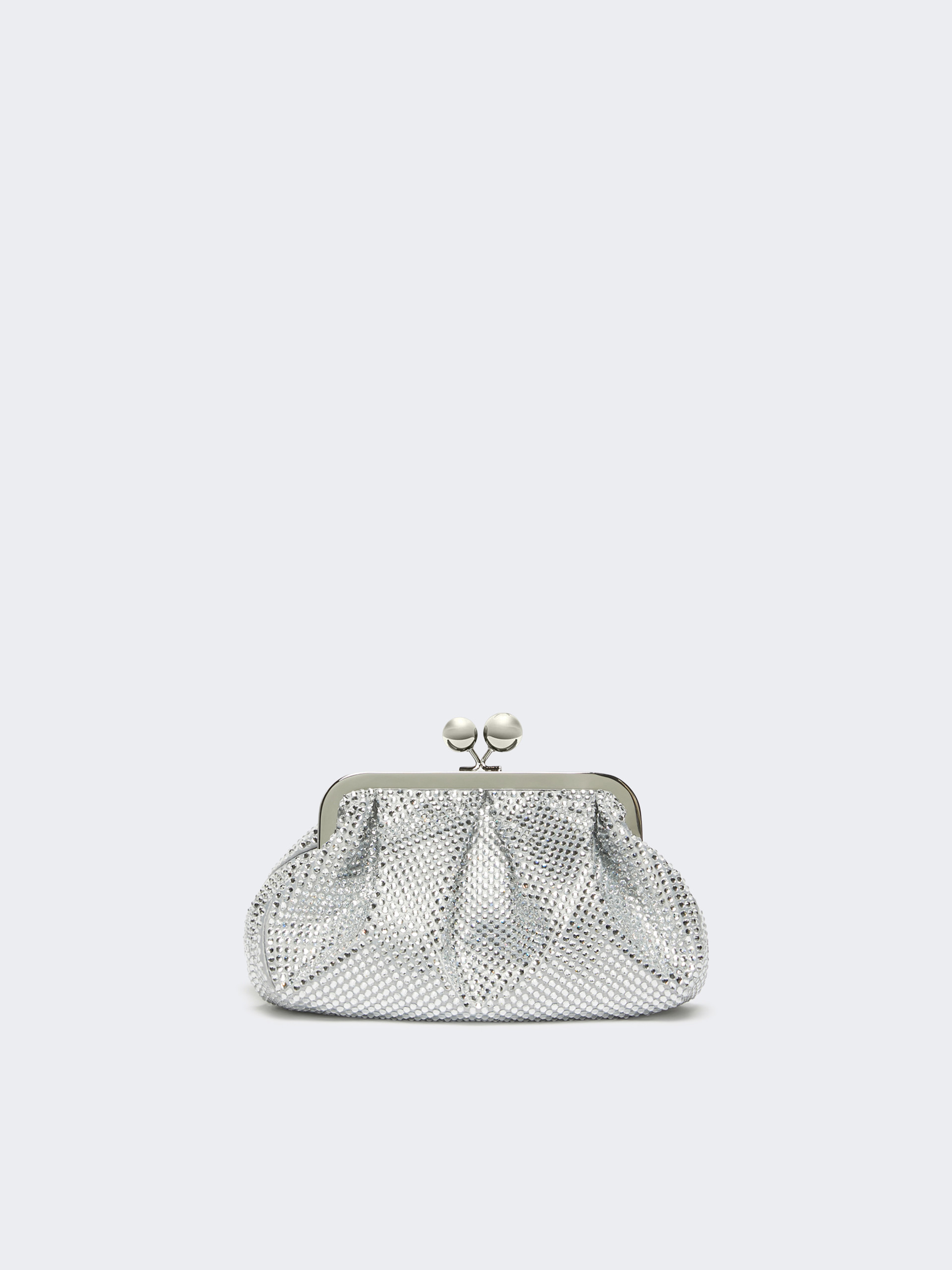EMY Small Pasticcino Bag in satin with rhinestones - 3