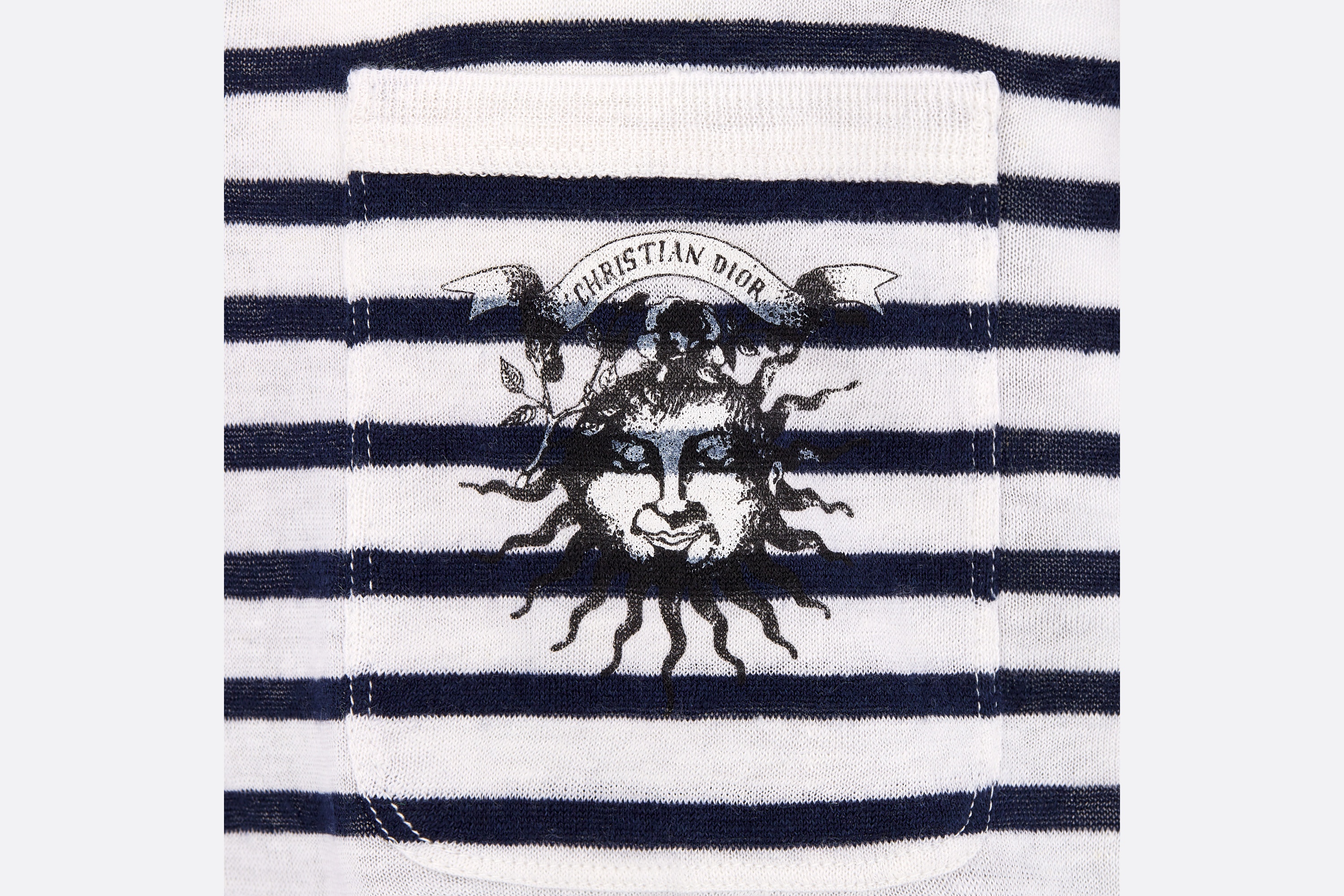 Dior Marinière Short-Sleeved Sweater - 6