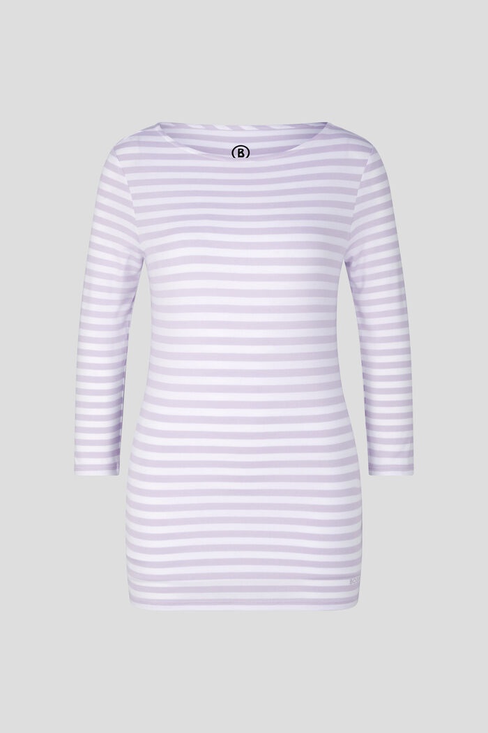 Louna Longsleeve in Lilac/White - 1