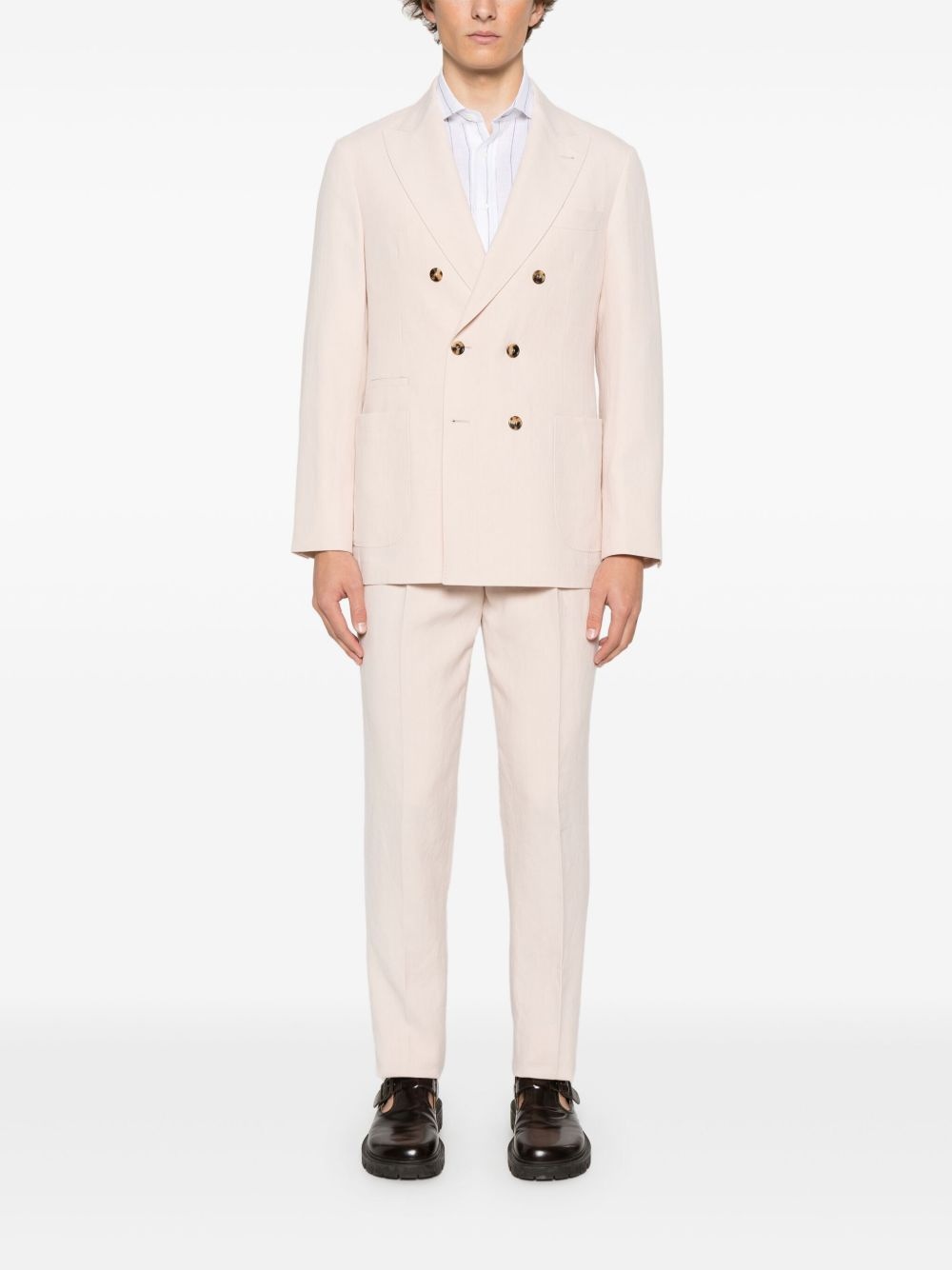 linen suit - 2