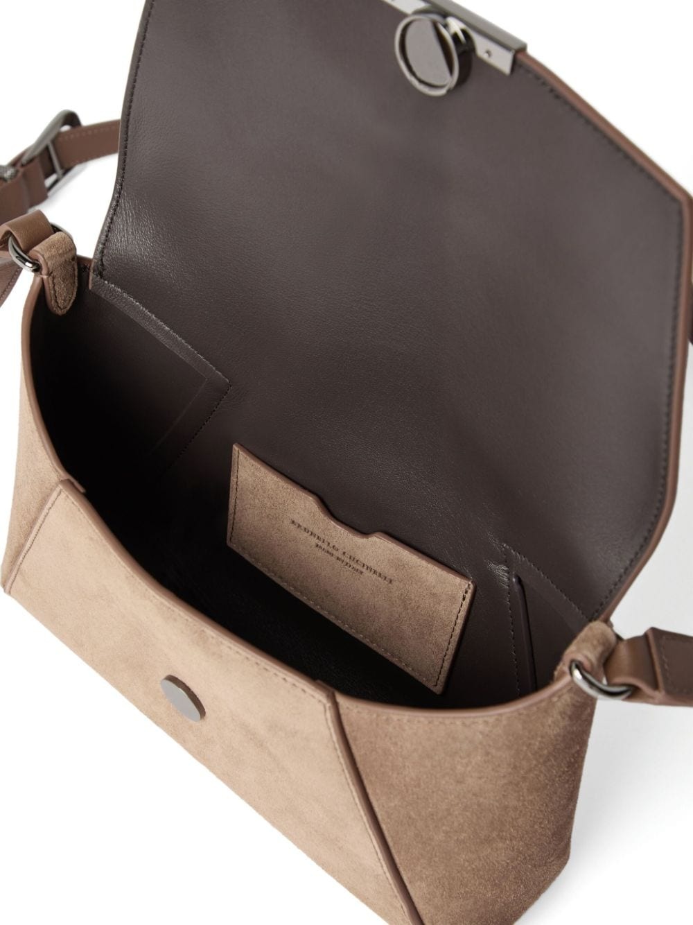 Brunello Cucinelli leather crossbody bag | farfetch | REVERSIBLE