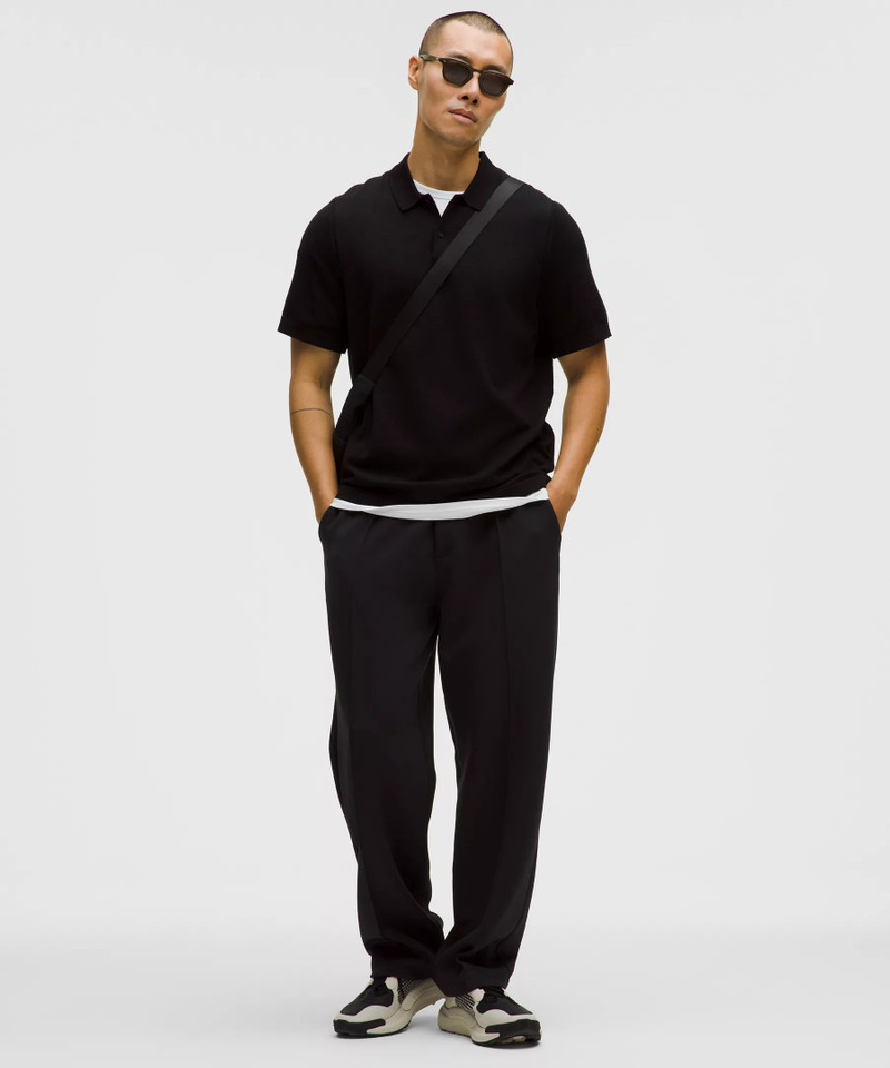 lululemon New Venture Short-Sleeve Knit Polo Shirt outlook