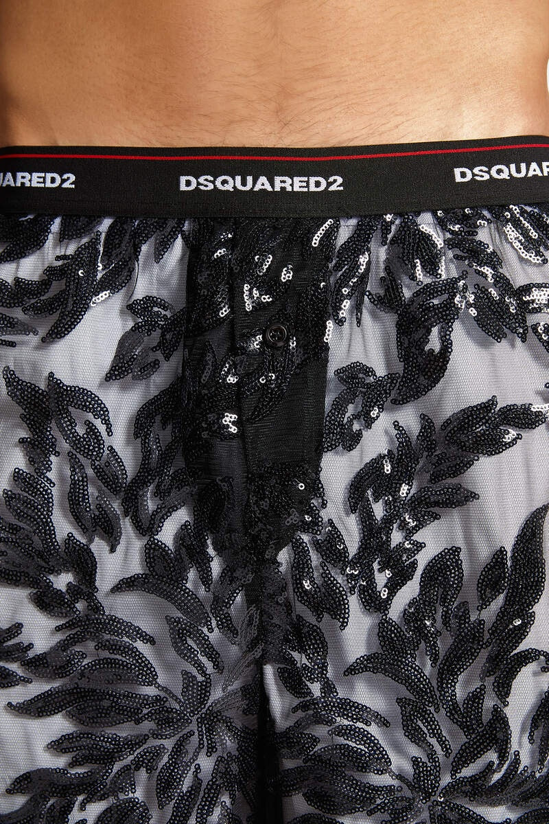 DSQUARED2 SEQUIN LOGO BOXER 5