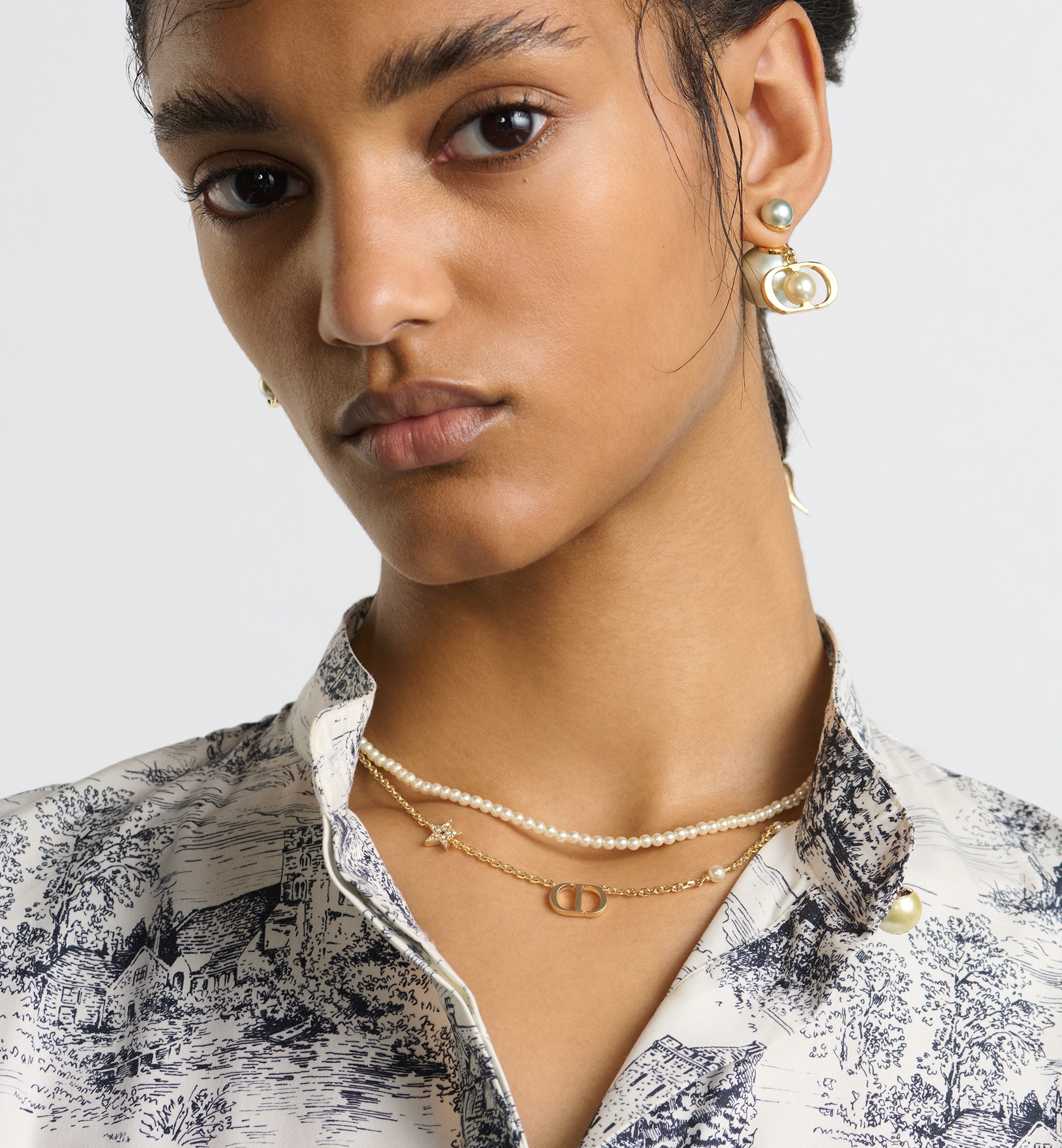 Dior petit cd necklace discount