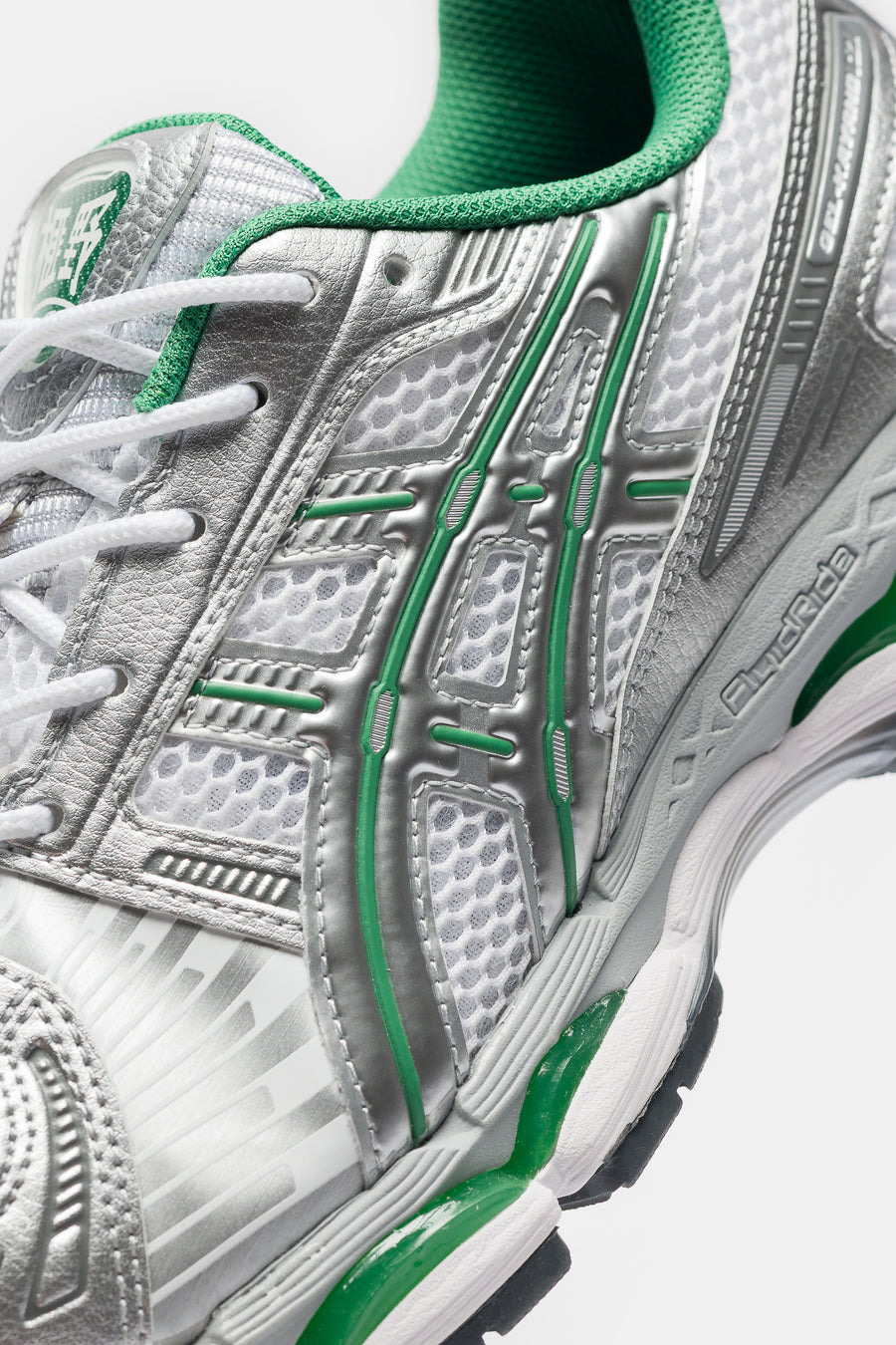 Gel-Kayano 12.1 Sneaker in White/Pure Silver - 5