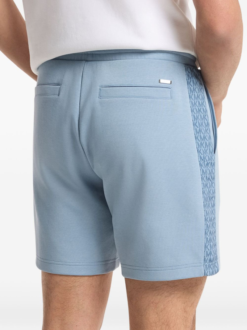 MICHAEL KORS drawstring side-pattern shorts outlook