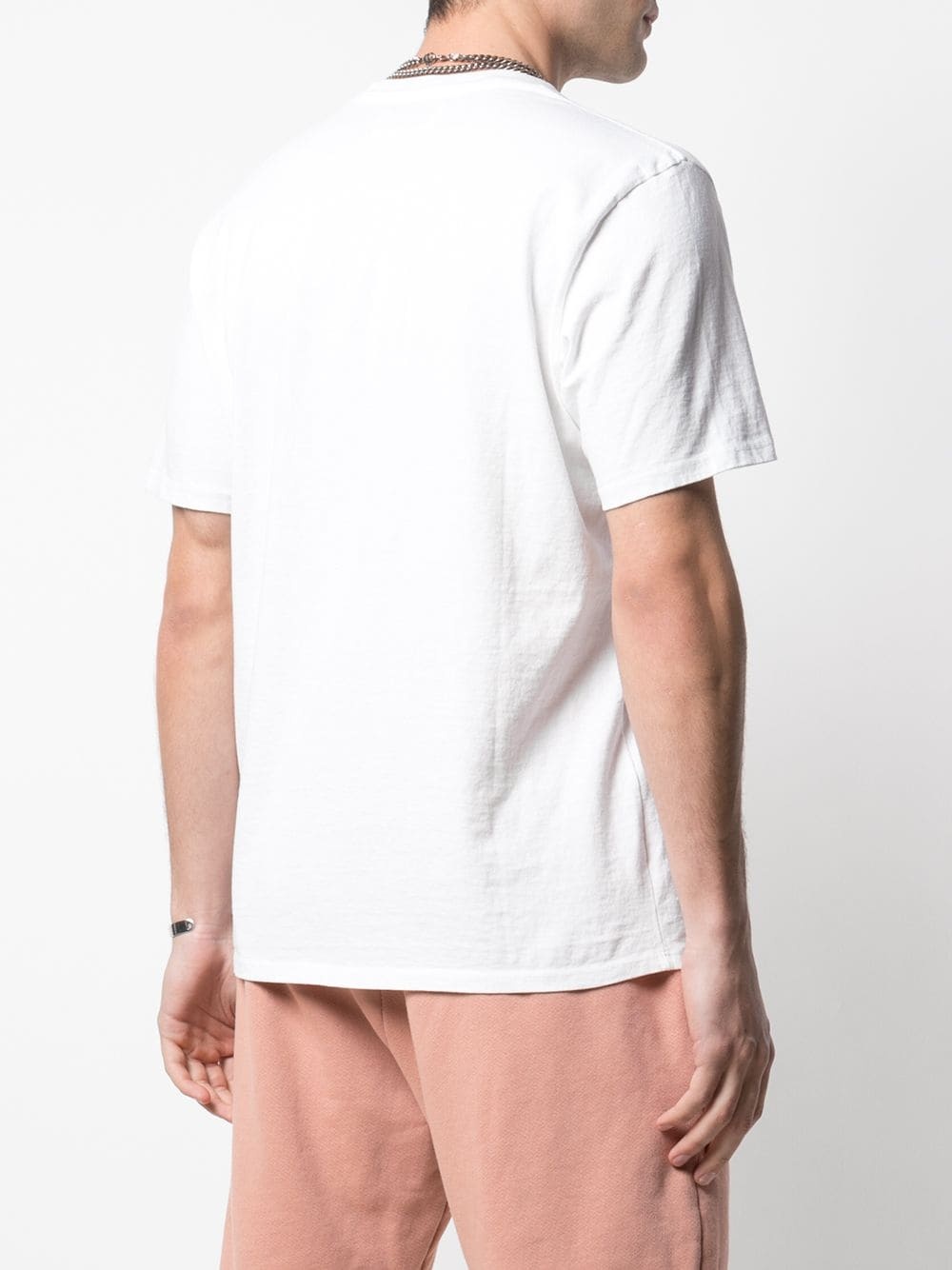 chest pocket cotton T-shirt - 4