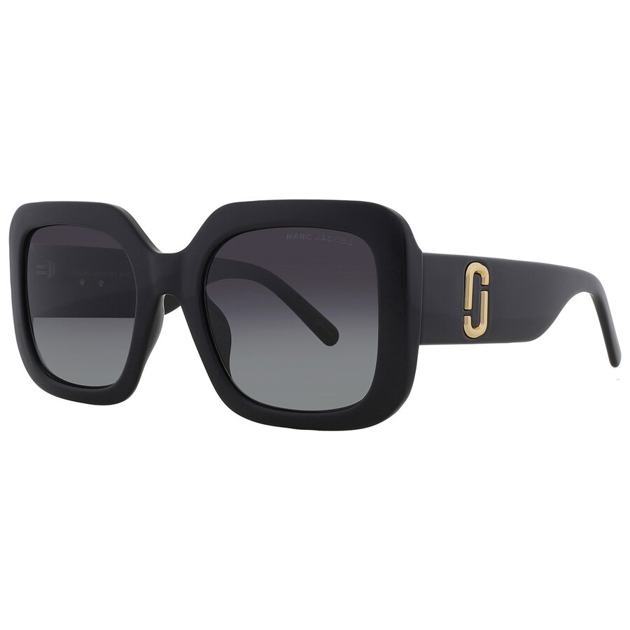 Marc Jacobs Polarized Grey Shaded Square Ladies Sunglasses MARC 647/S 008A/WJ 53 - 2