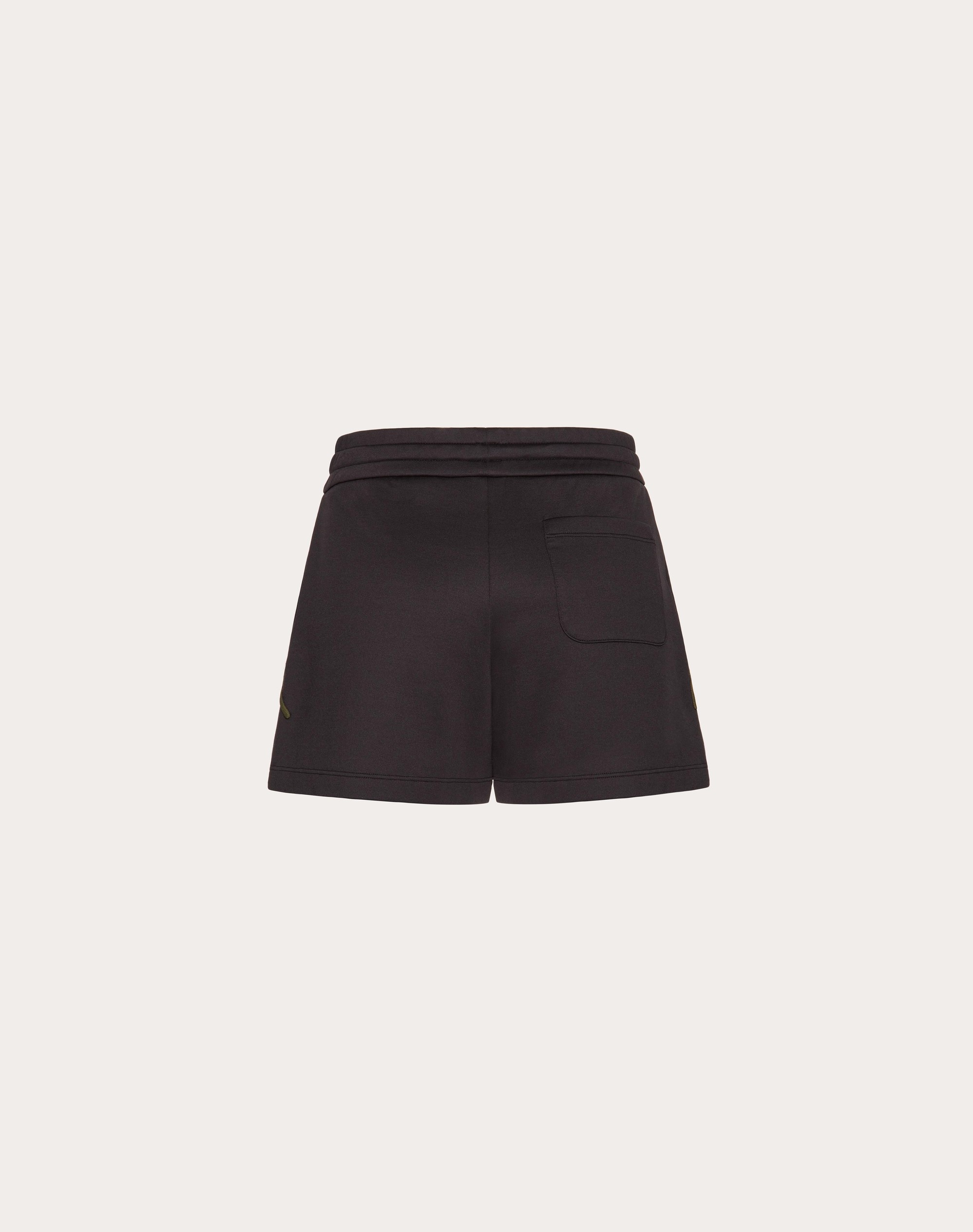 EMBROIDERED JERSEY SHORTS - 2