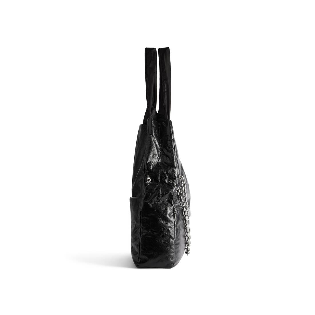 Women's Monaco Large Chain Bag Plus in Black - 5