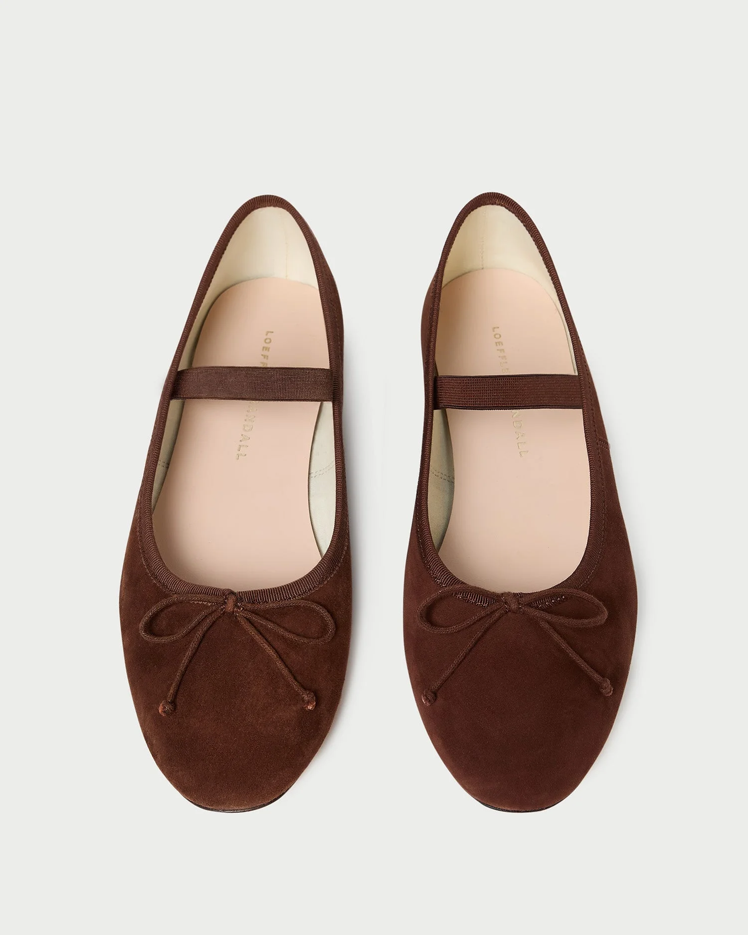 Leonie Espresso Suede Ballet Flat - 1