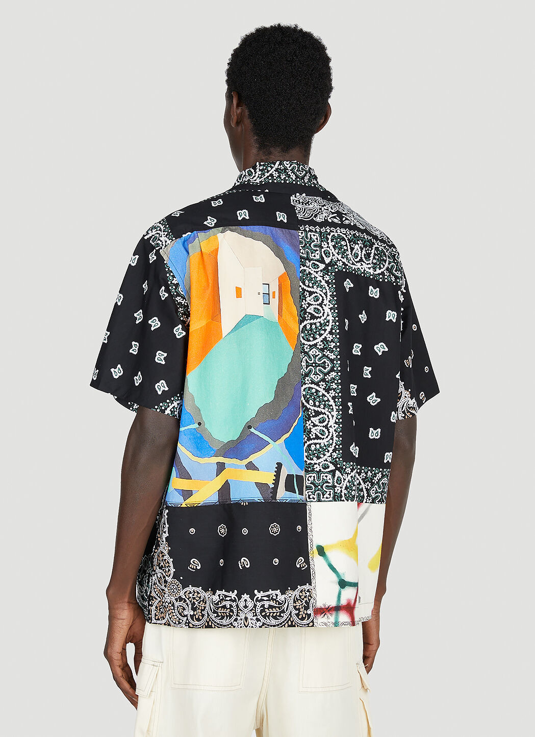 × Yagi Graphic Print Shirt - 4