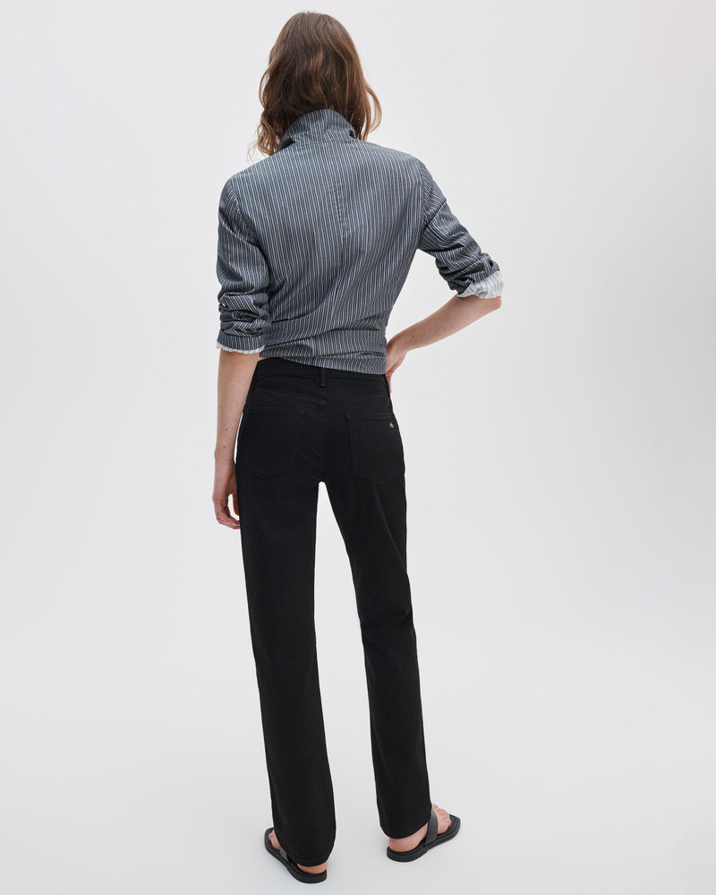 Sutton Cigarette Jeans Vintage Stretch in Black 5