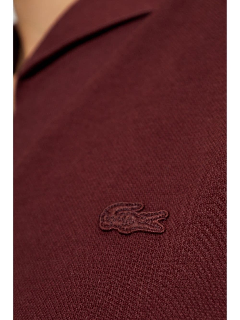 logo-embroidered polo shirt - 7