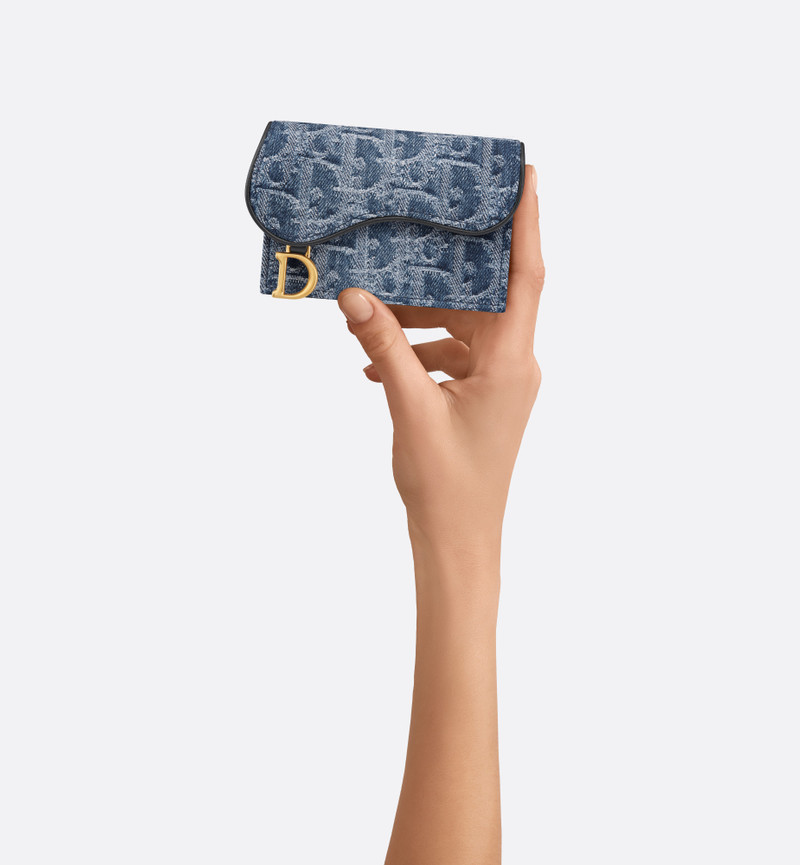 Saddle Bloom Card Holder 6