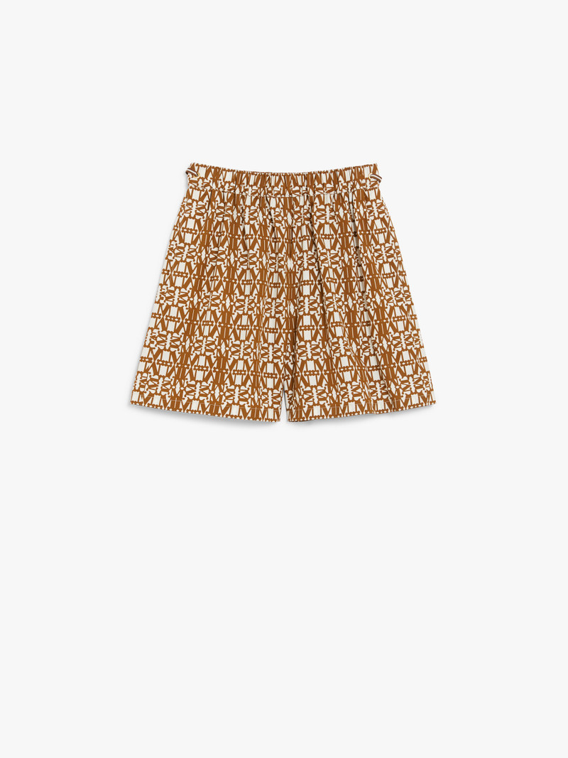 TAIGA Printed poplin shorts - 1