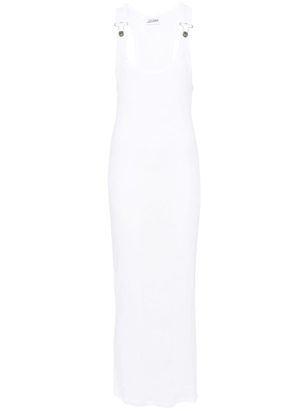 chunky-ribbed maxi dress - 1