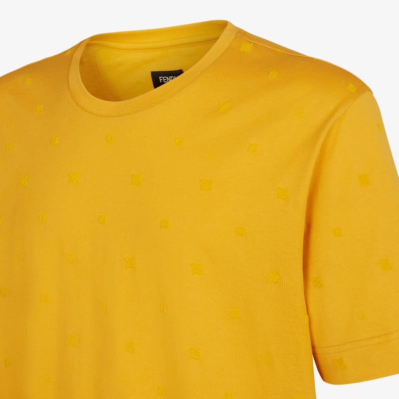 Yellow cotton T-shirt 3