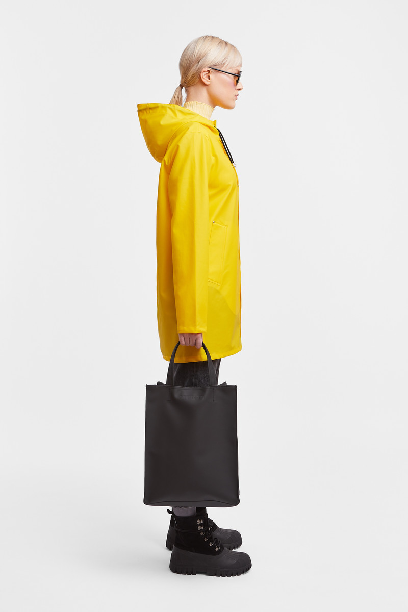 Stockholm Lightweight Raincoat Yellow 3
