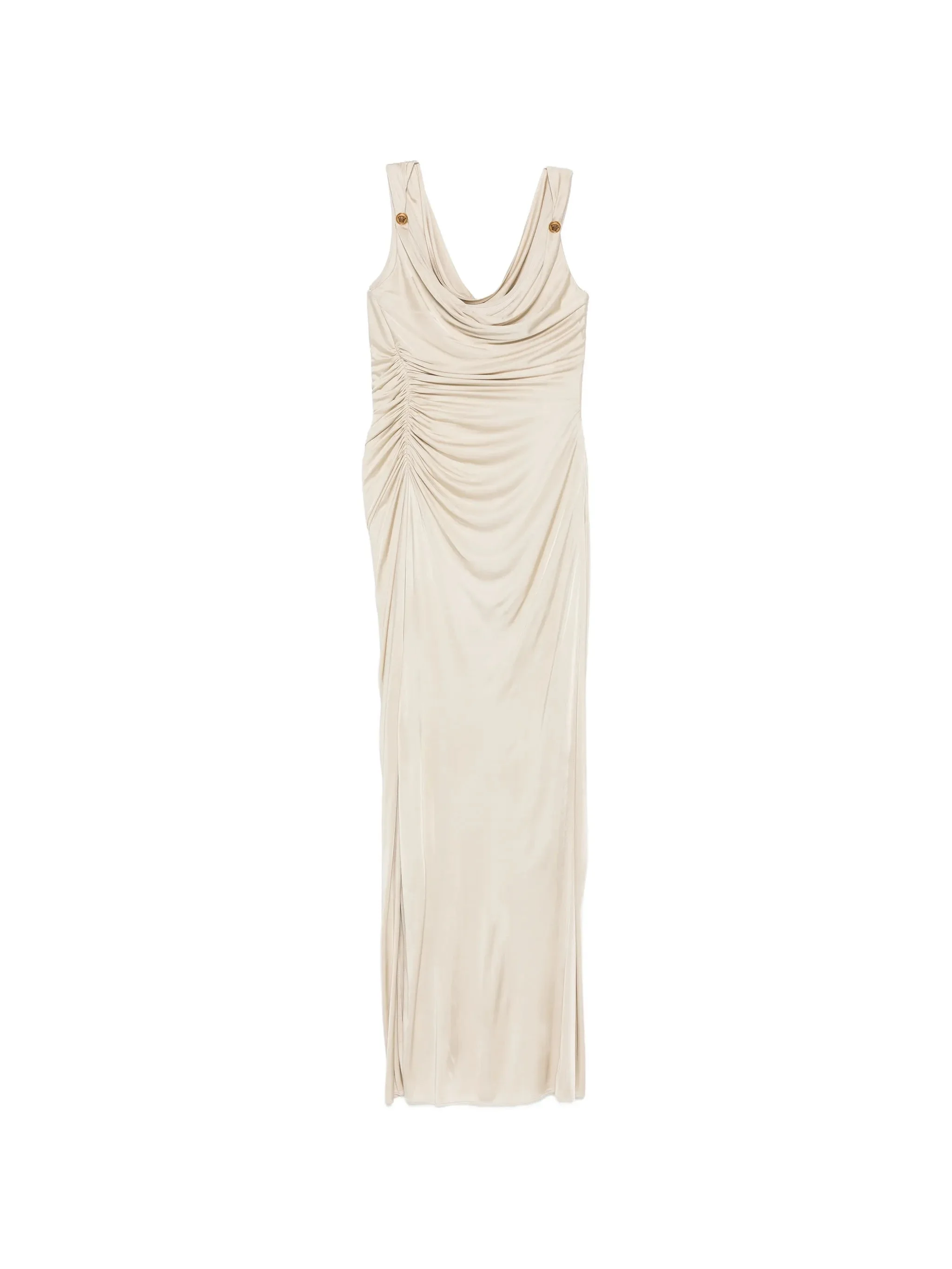 Versace Ruched Maxi Dress - 1