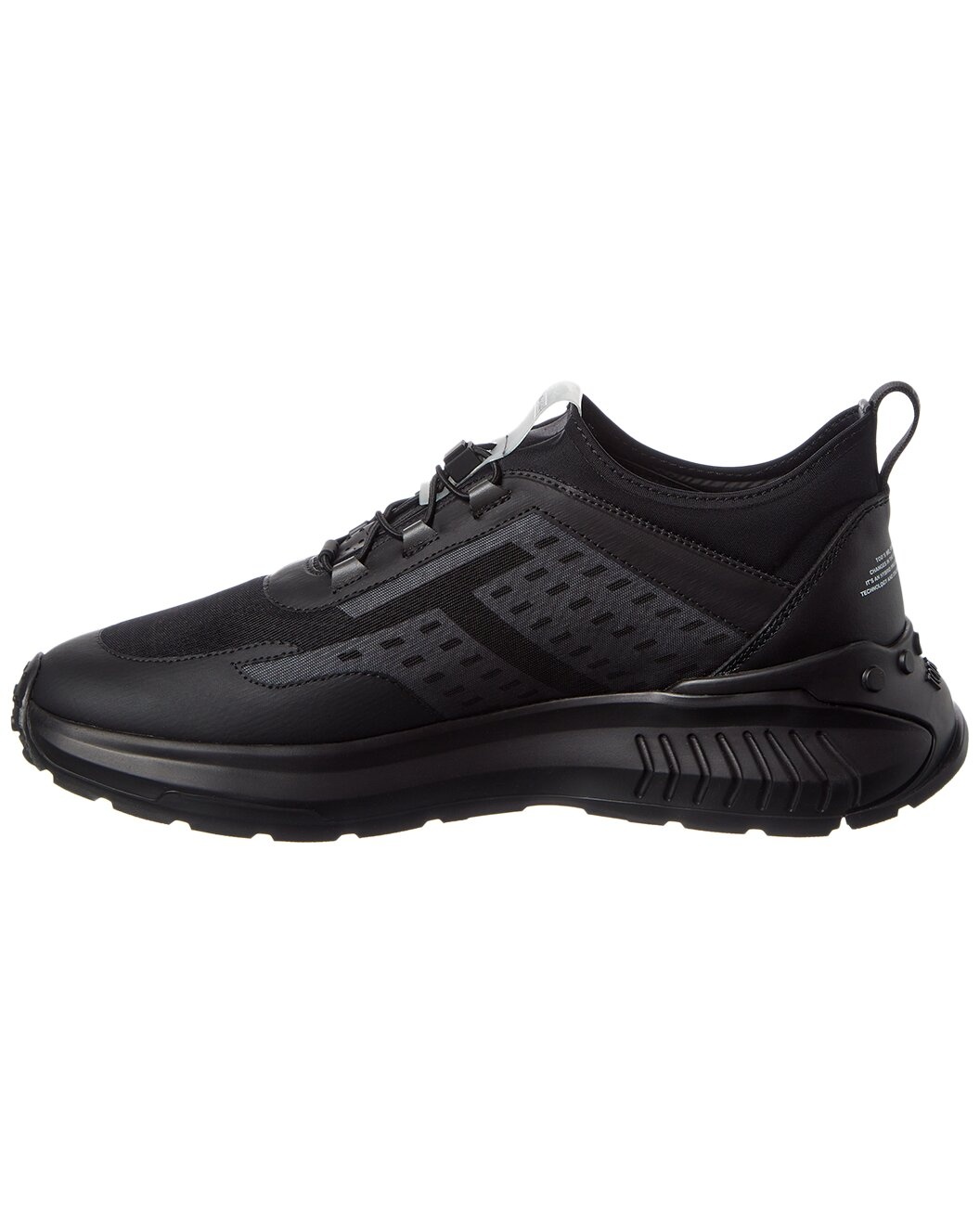 TOD’s Allacciata Rete Running No_Code Mesh & Leather Sneaker - 2