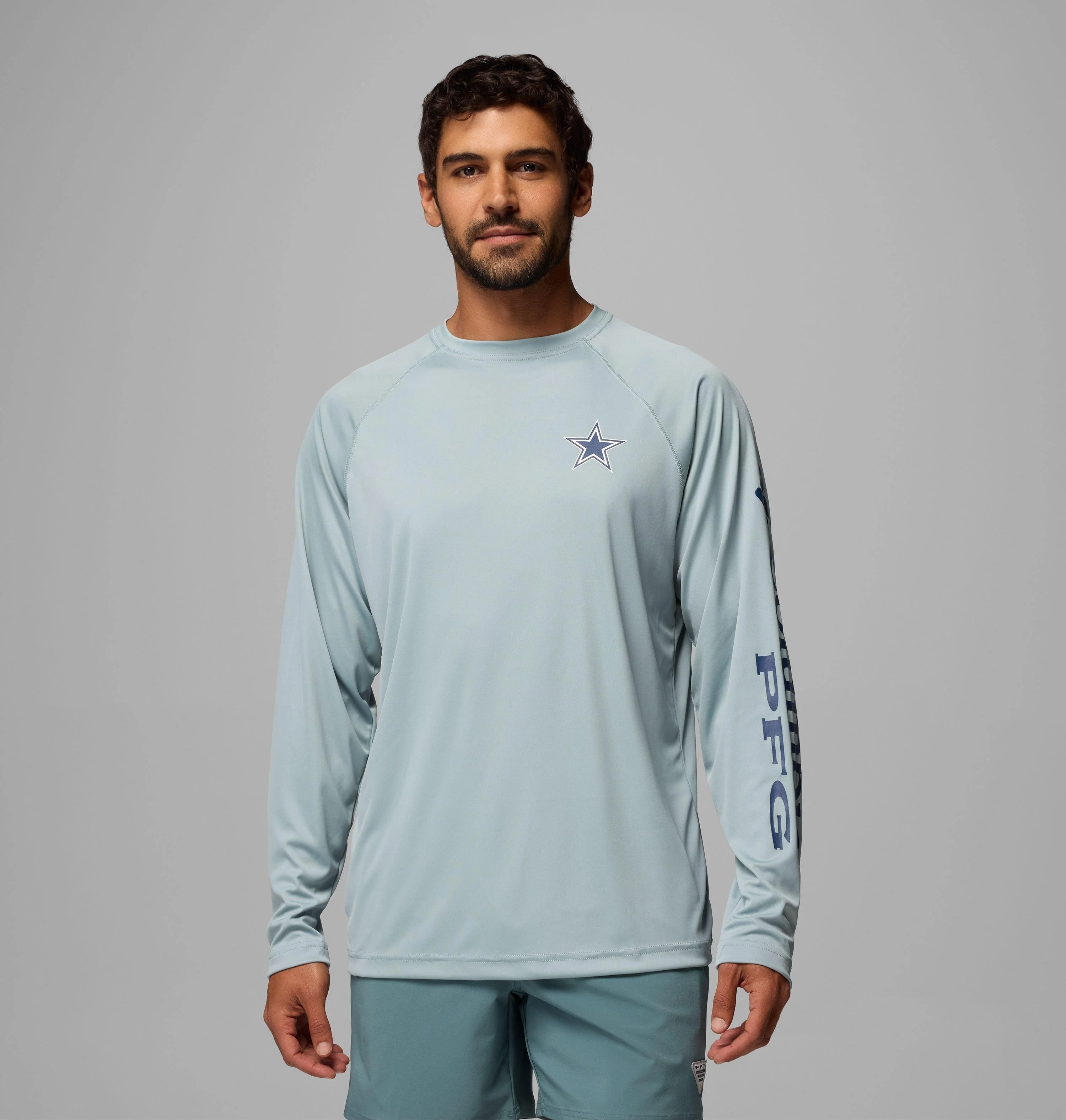 Men's PFG Terminal Tackle Long Sleeve Shirt - Dallas Cowboys - 1
