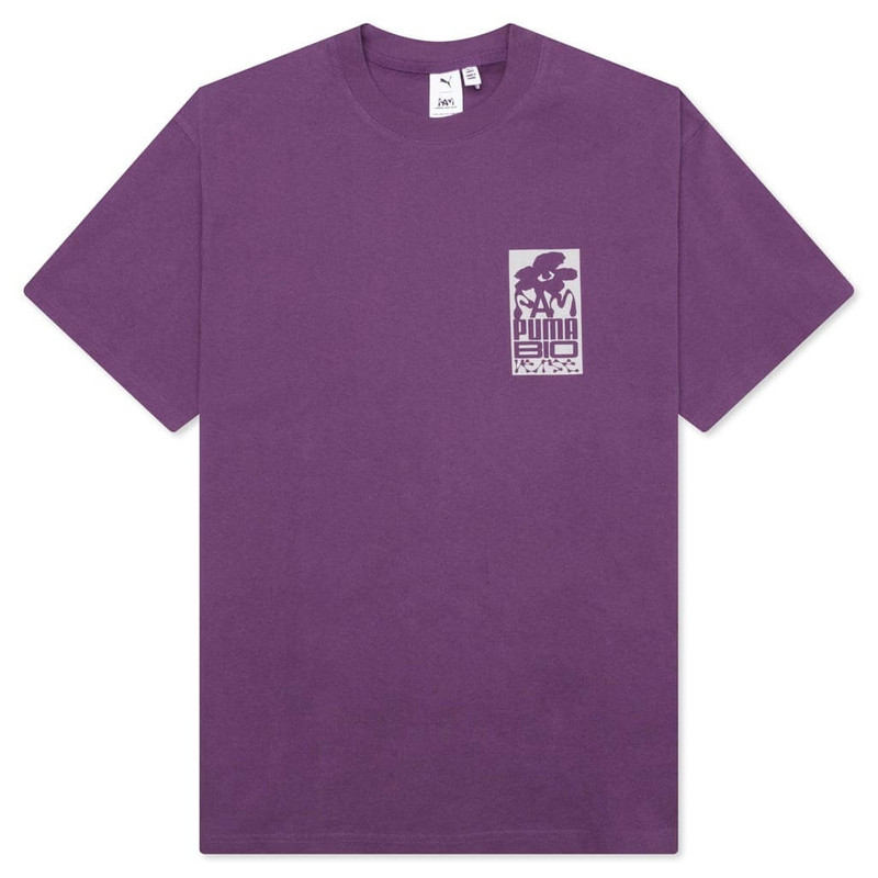 PUMA X P.A.M. GRAPHIC TEE - CRUSHED BERRY - 1