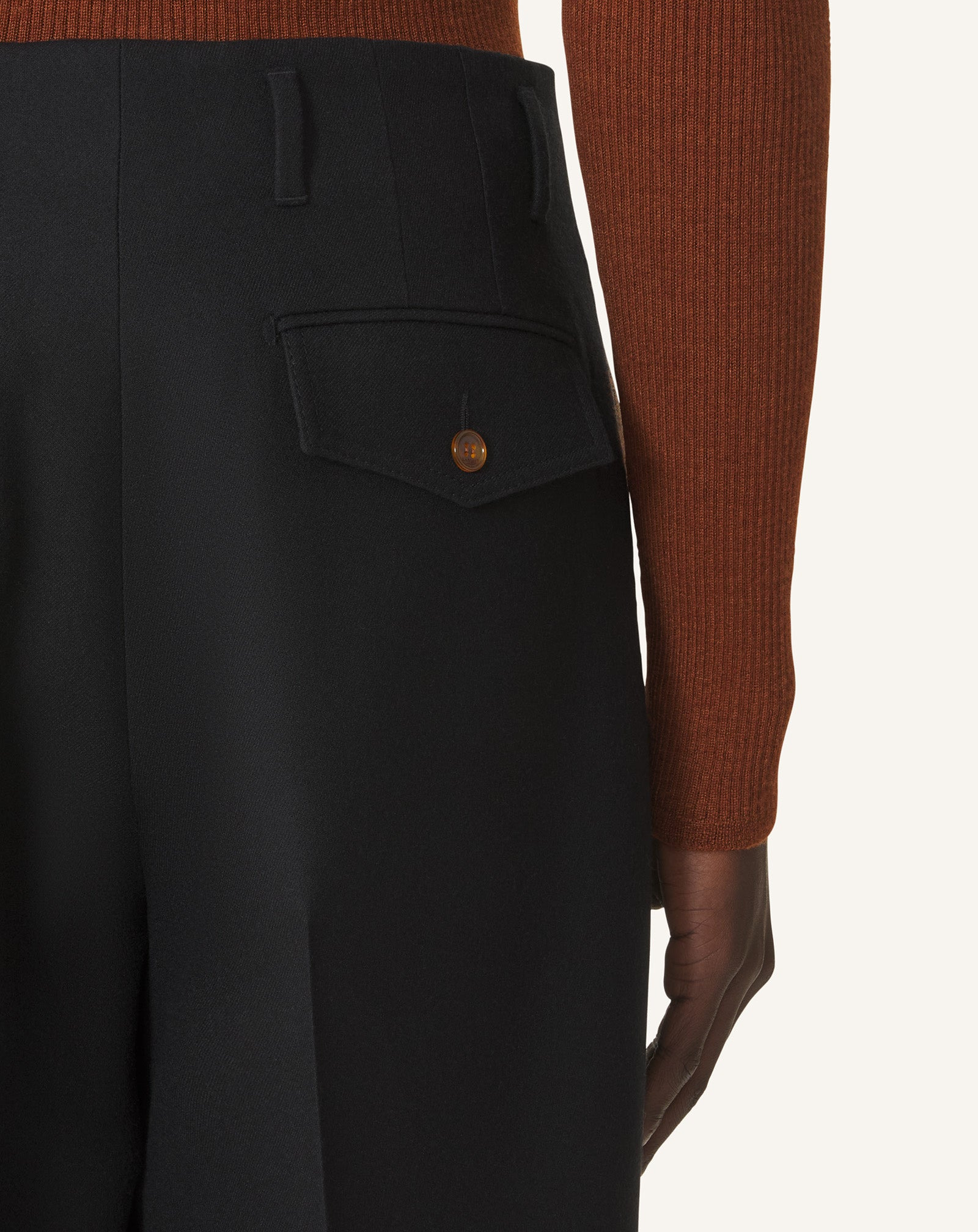 TRIPLE PLEATED PANTS - 5