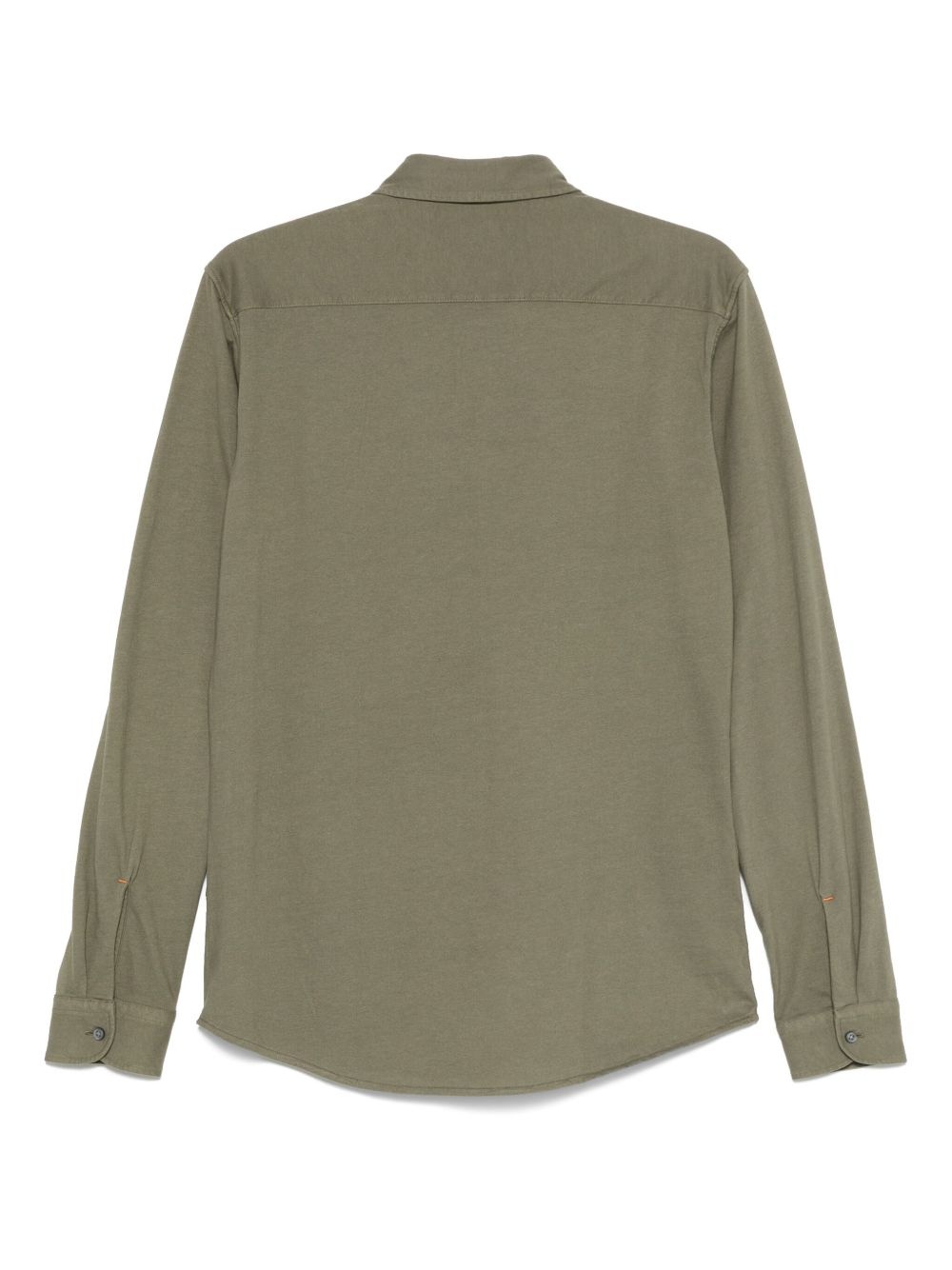 logo-embroidered shirt - 2