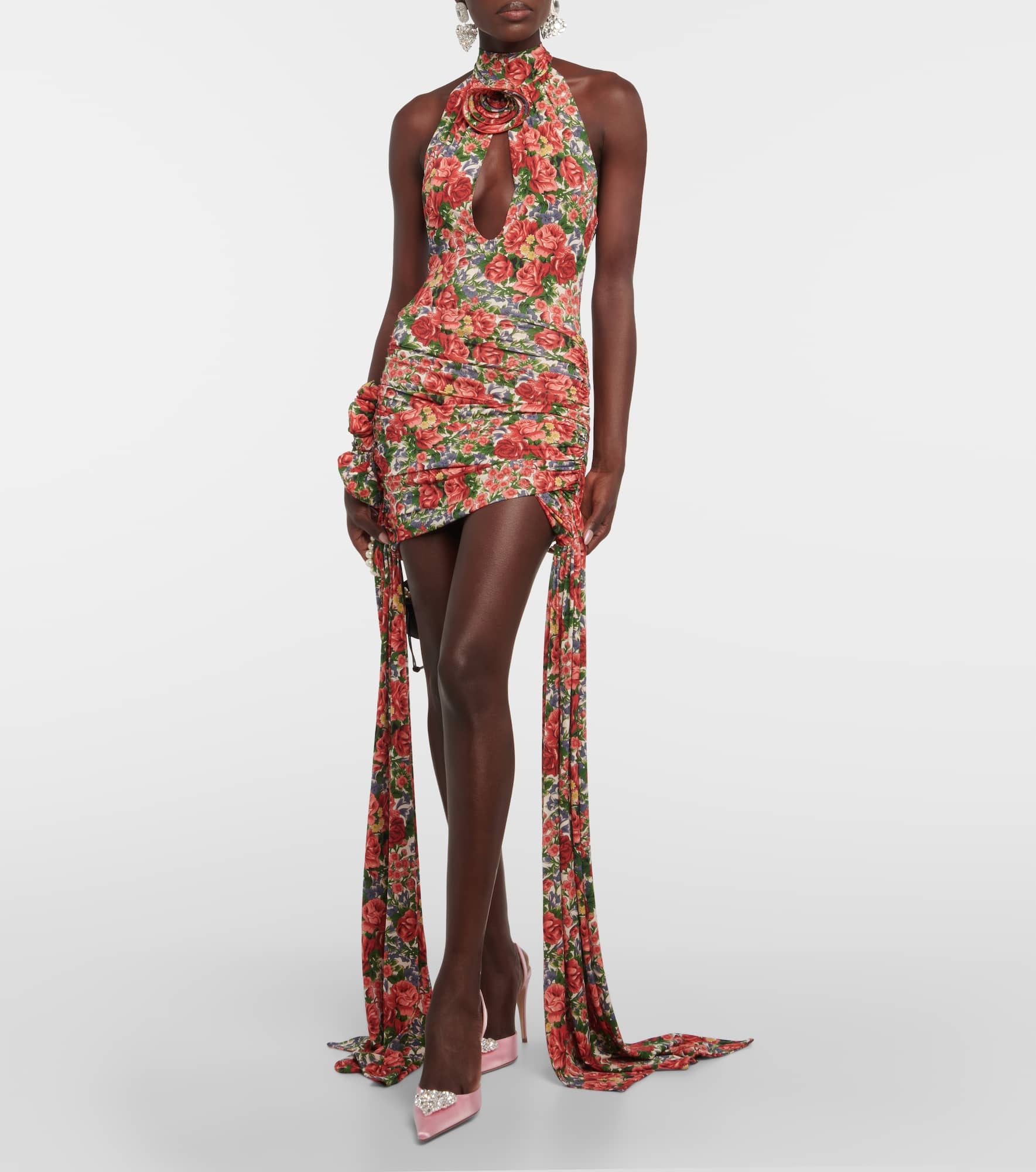 Floral halterneck top - 2