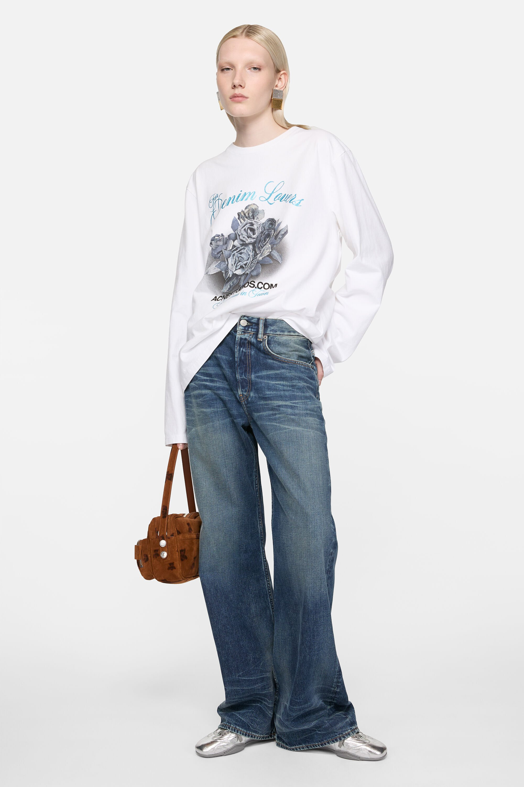 Loose fit jeans - 2021F - Mid Blue - 2