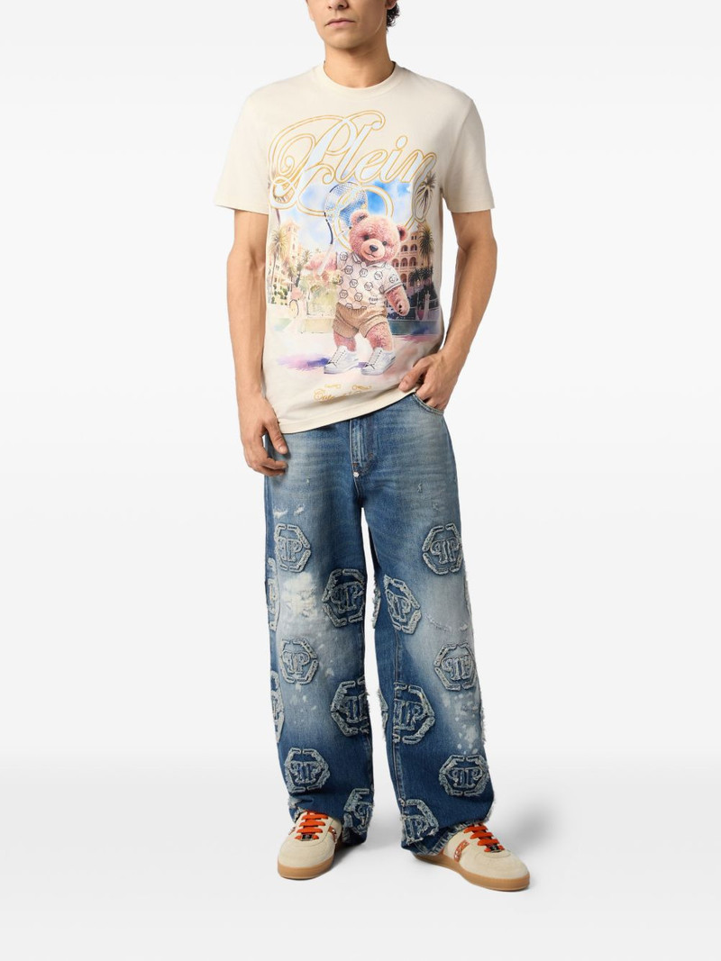 PHILIPP PLEIN monogram jeans outlook