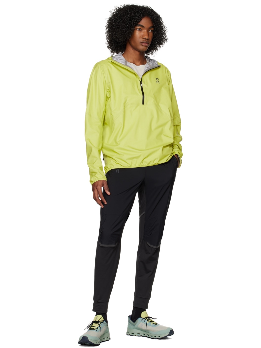 Black Running Lounge Pants - 4
