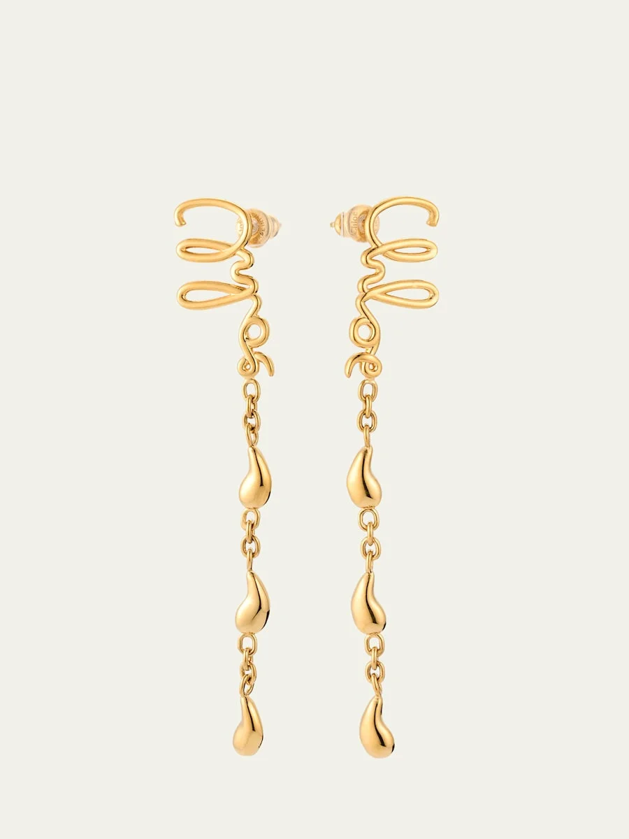 Laiton Dangle Earrings - 1