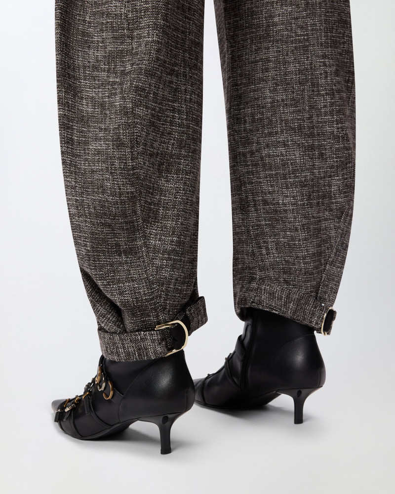 FLANNEL BALLOON TROUSERS 6