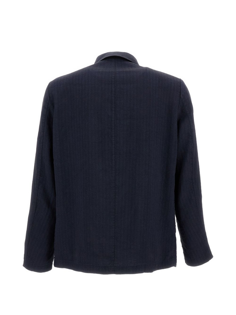 BARENA zip-up overshirt jacket outlook