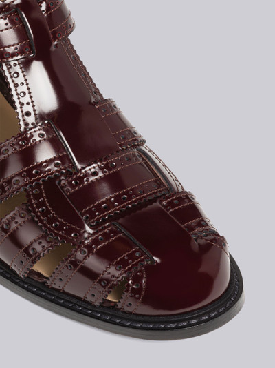 Thom Browne Soft Spazzolato Brogued Fisherman Sandal outlook
