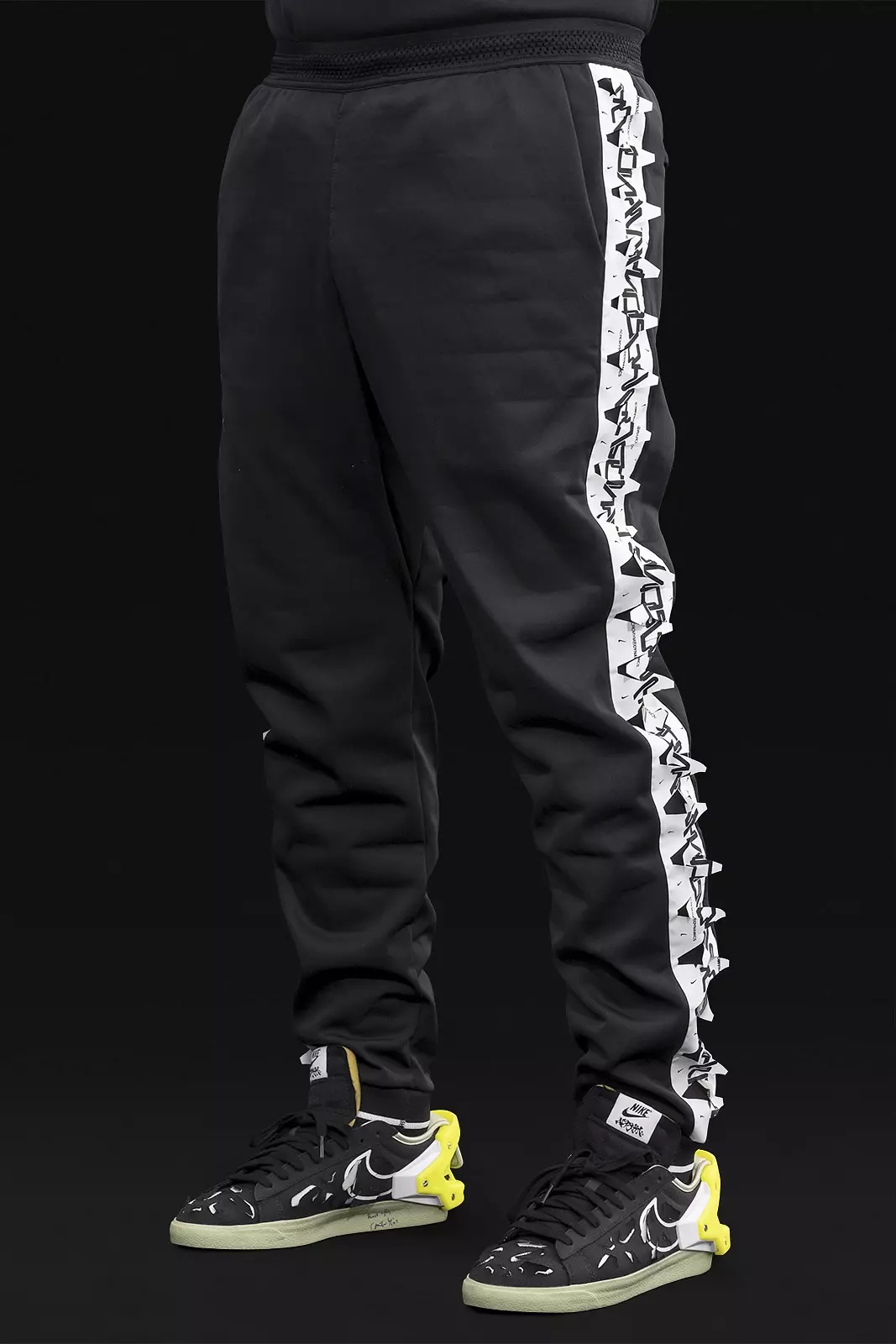 GGG-P1-010 Nike® Acronym® Track Pant Knit BLACK/BLACK - 11