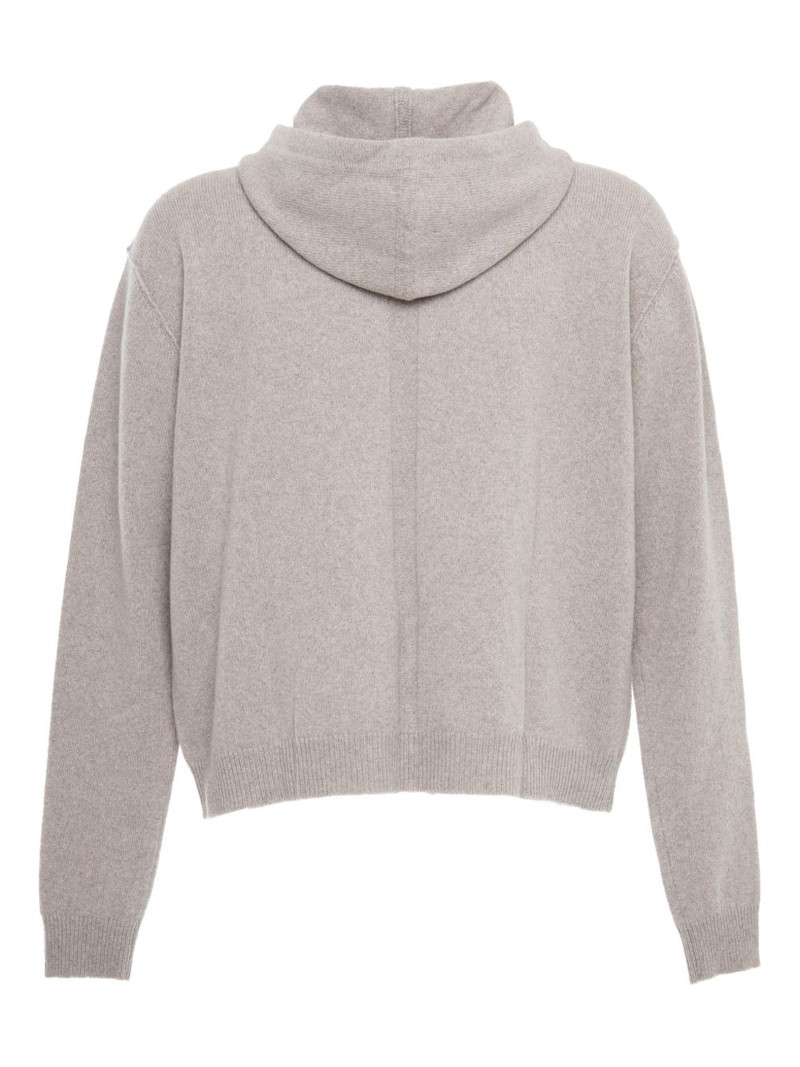 Rick Owens zip-up hoodie outlook