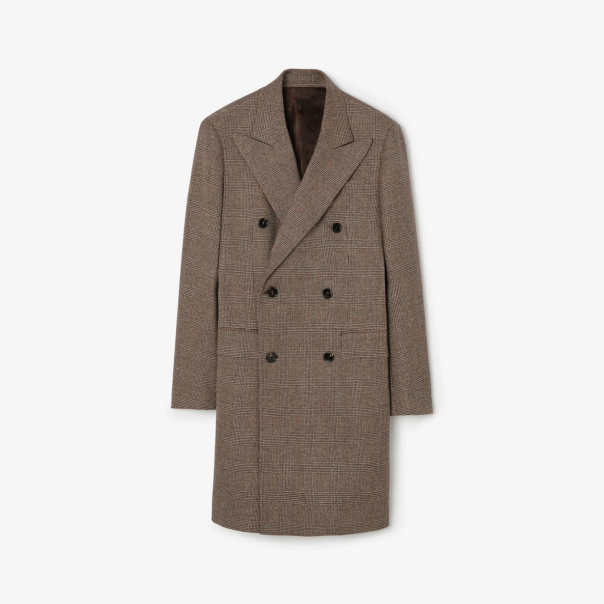 Wool Linen Blend Denbury Tailored Coat - 1
