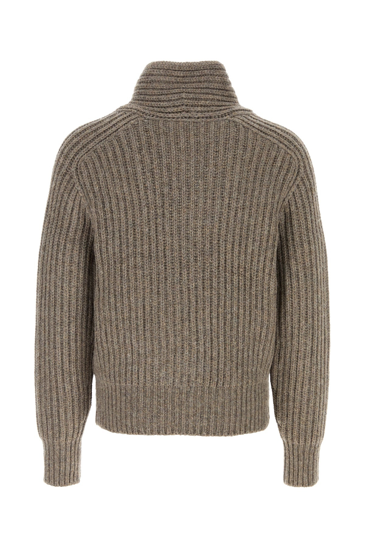 Dove grey wool sweater - 2