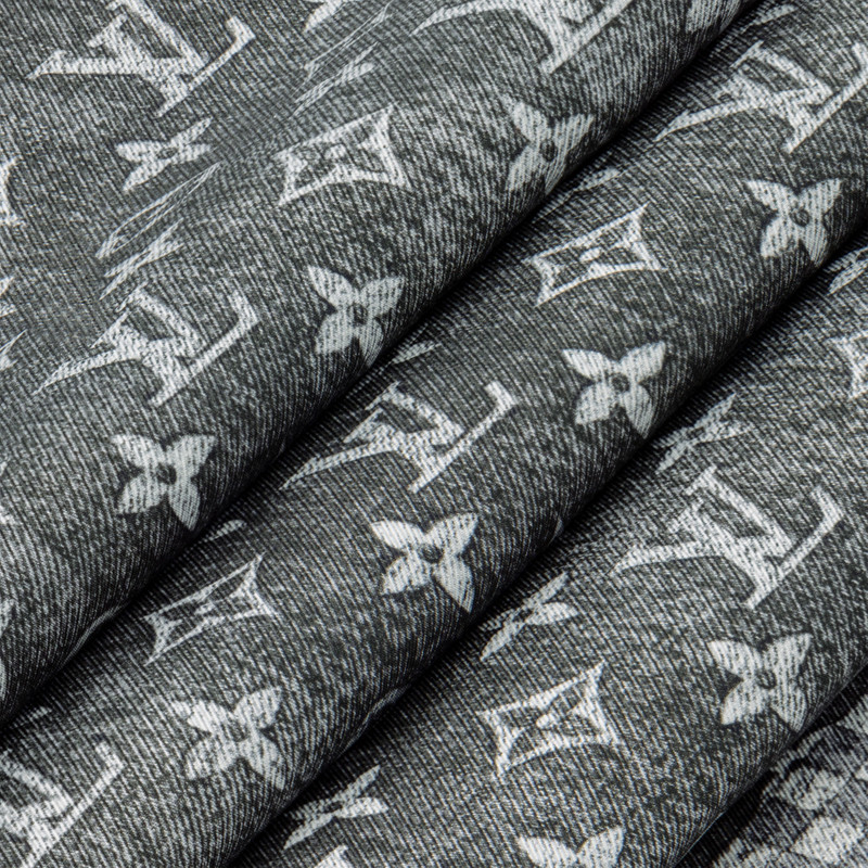 Monogram Infinity Denim Square 90 3