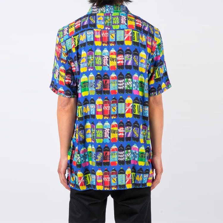 Vans x Fergus All Over Print Rayon Short Sleeve Shirt 'Multi-Color' VN0A4RS1W02 - 4