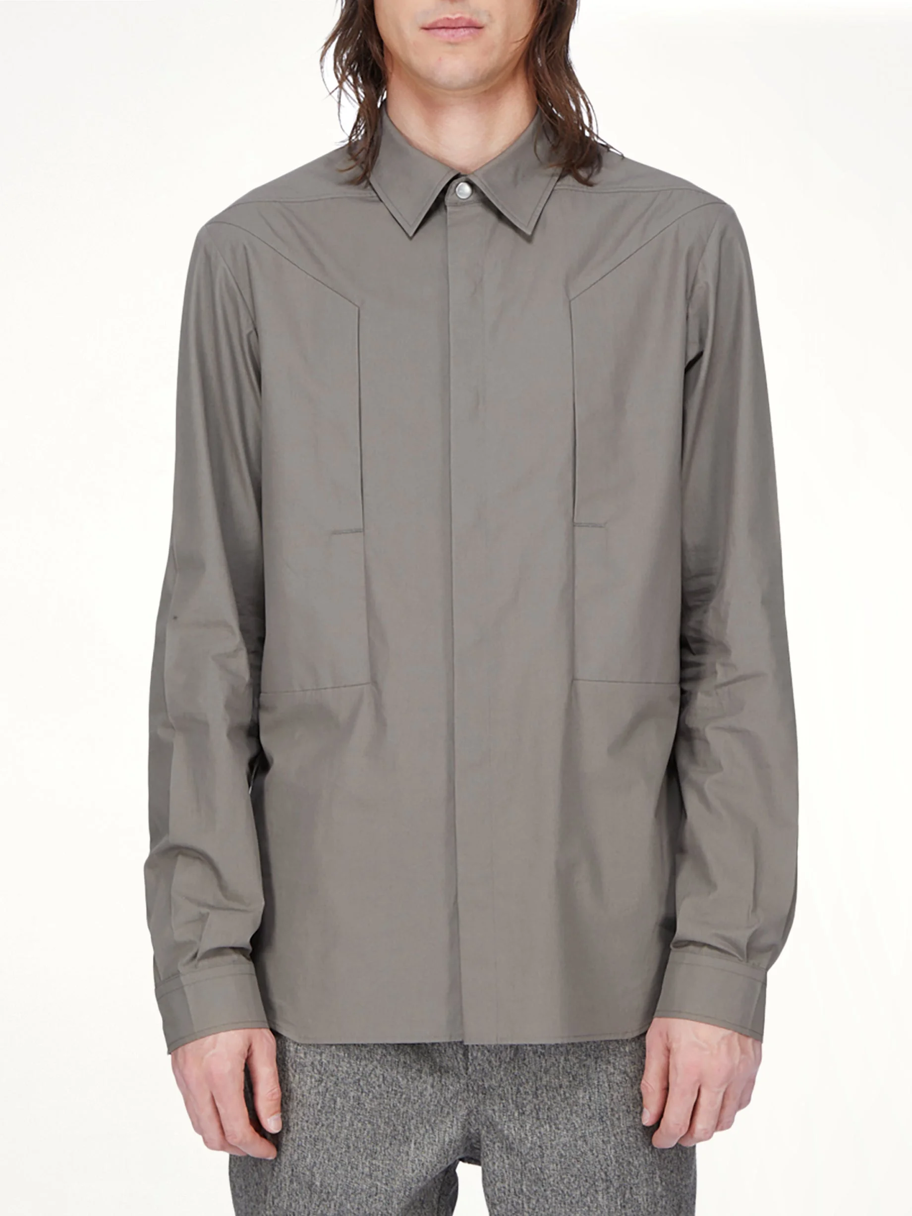 FOG Pocket Outershirt in Dust - 1
