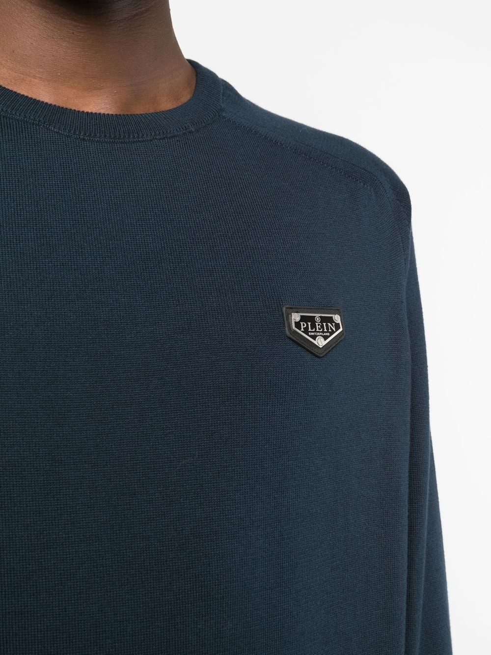 logo-plaque jumper - 5