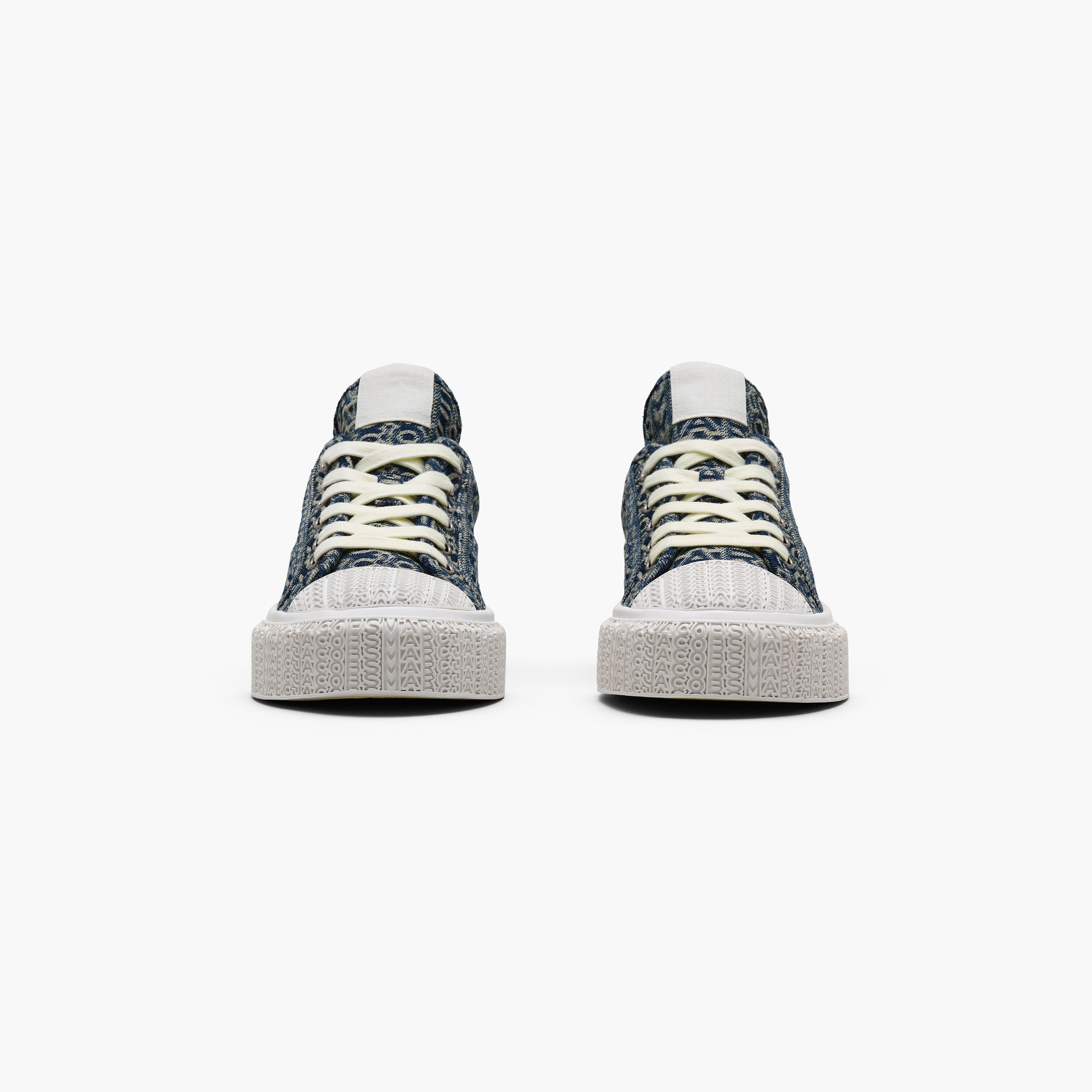 THE DENIM MONOGRAM SNEAKER - 3
