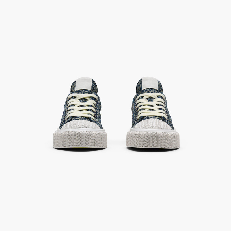 THE DENIM MONOGRAM SNEAKER 3